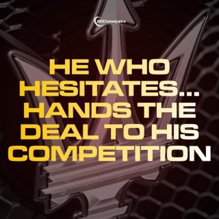 Speed isn’t optional.
It’s dominance.
Every minute you wait, someone else is closing your buyer.

Leaders who win?
They build systems that move faster than excuses.