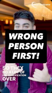 Sales touches it. Lead dies. We step in first. You close!